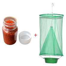 Load image into Gallery viewer, 1PCS Pest Control Reusable Hanging Fly Catcher Killer Flies Flytrap Cage Net Trap Garden Home Yard Supplies Fly-catching Device