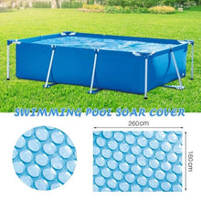 Load image into Gallery viewer, Swimming Pool Cover PE Bubble Insulation Film Rainproof Dustproof Outdoor Garden Pool Sunblock Cover Swimming Pool Accessories