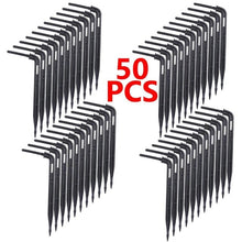 Load image into Gallery viewer, KESLA 50PCS Bend Arrow Dripper Micro Drip Irrigation Kit Emitters for 3/5mm Hose Garden Watering Saving Micro Dripper Greenhouse

