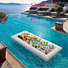 Load image into Gallery viewer, Inflatable Serving Bar Salad Buffet Ice Cooler Picnic Drink Table Party Camping 130*50*13cm
