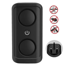 Load image into Gallery viewer, Double Speakers Electromagnetic Ultrasonic Pest Repeller Plug-In Electronic Repellent for Mice Rats Bed Bugs Insect Drive
