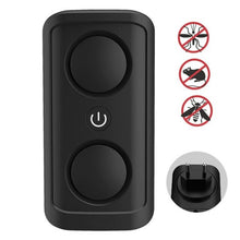 Load image into Gallery viewer, Double Speakers Electromagnetic Ultrasonic Pest Repeller Plug-In Electronic Repellent for Mice Rats Bed Bugs Insect Drive

