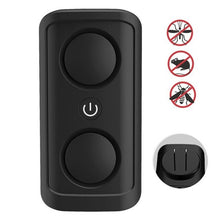 Load image into Gallery viewer, Double Speakers Electromagnetic Ultrasonic Pest Repeller Plug-In Electronic Repellent for Mice Rats Bed Bugs Insect Drive
