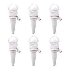 Load image into Gallery viewer, 6Pcs Ceramic Self Watering Spikes Automatic Plants Drip Irrigation Water Stakes for Indoor Outdoor garden watering system
