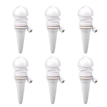 Load image into Gallery viewer, 6Pcs Ceramic Self Watering Spikes Automatic Plants Drip Irrigation Water Stakes for Indoor Outdoor garden watering system
