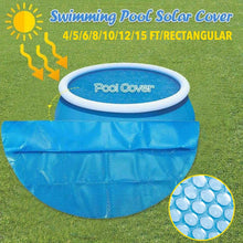 Load image into Gallery viewer, Swimming Pool Cover PE Bubble Insulation Film Rainproof Dustproof Outdoor Garden Pool Sunblock Cover Swimming Pool Accessories
